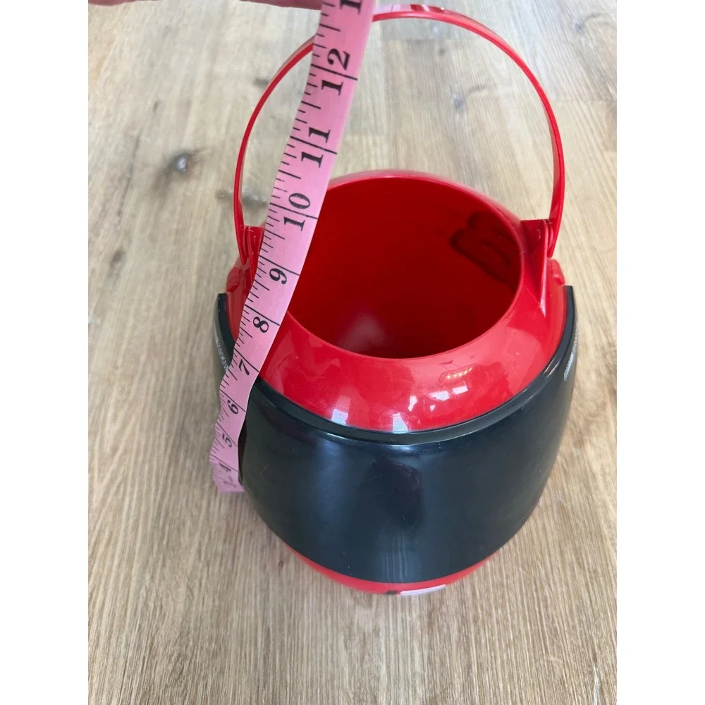 VTG NASCAR Racing Helmet Bucket Kids OS Red Dale Earnhardt Jr 8 Pail